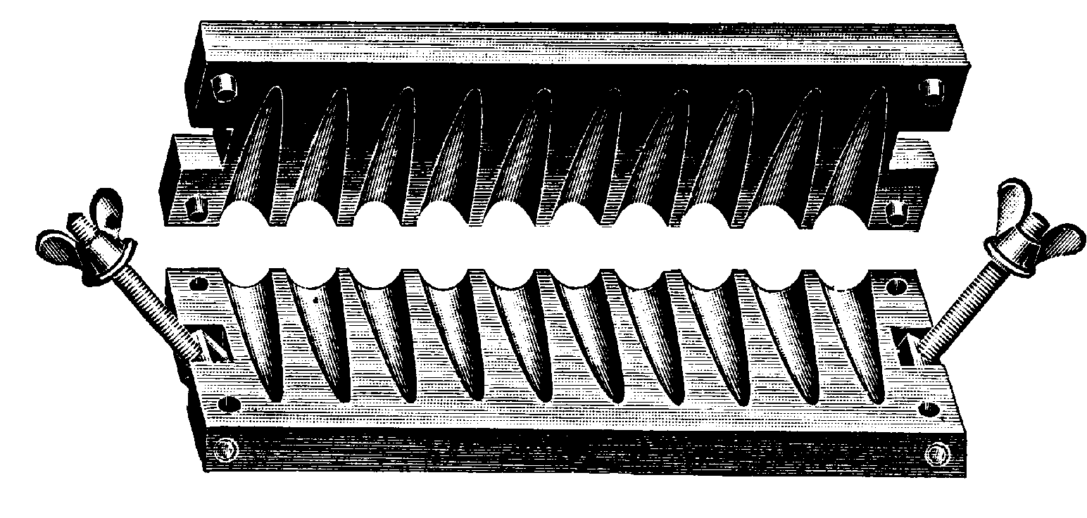 Gjutform för suppositorier, 1933