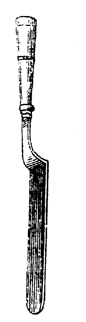Plåsterkniv, ur Dorvault: L´Officine, 1928
